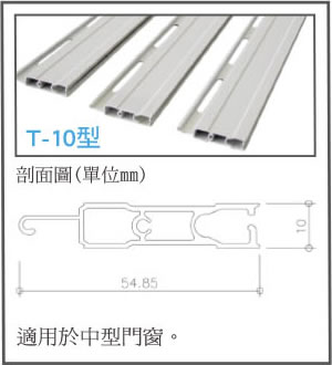 T-10型捲窗葉片